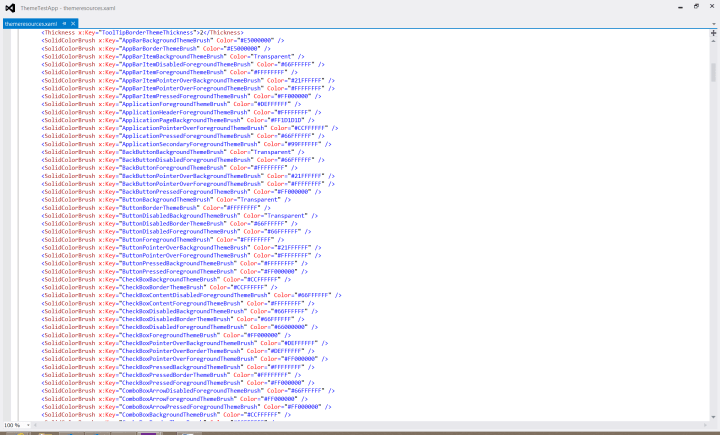 The values we're looking for.